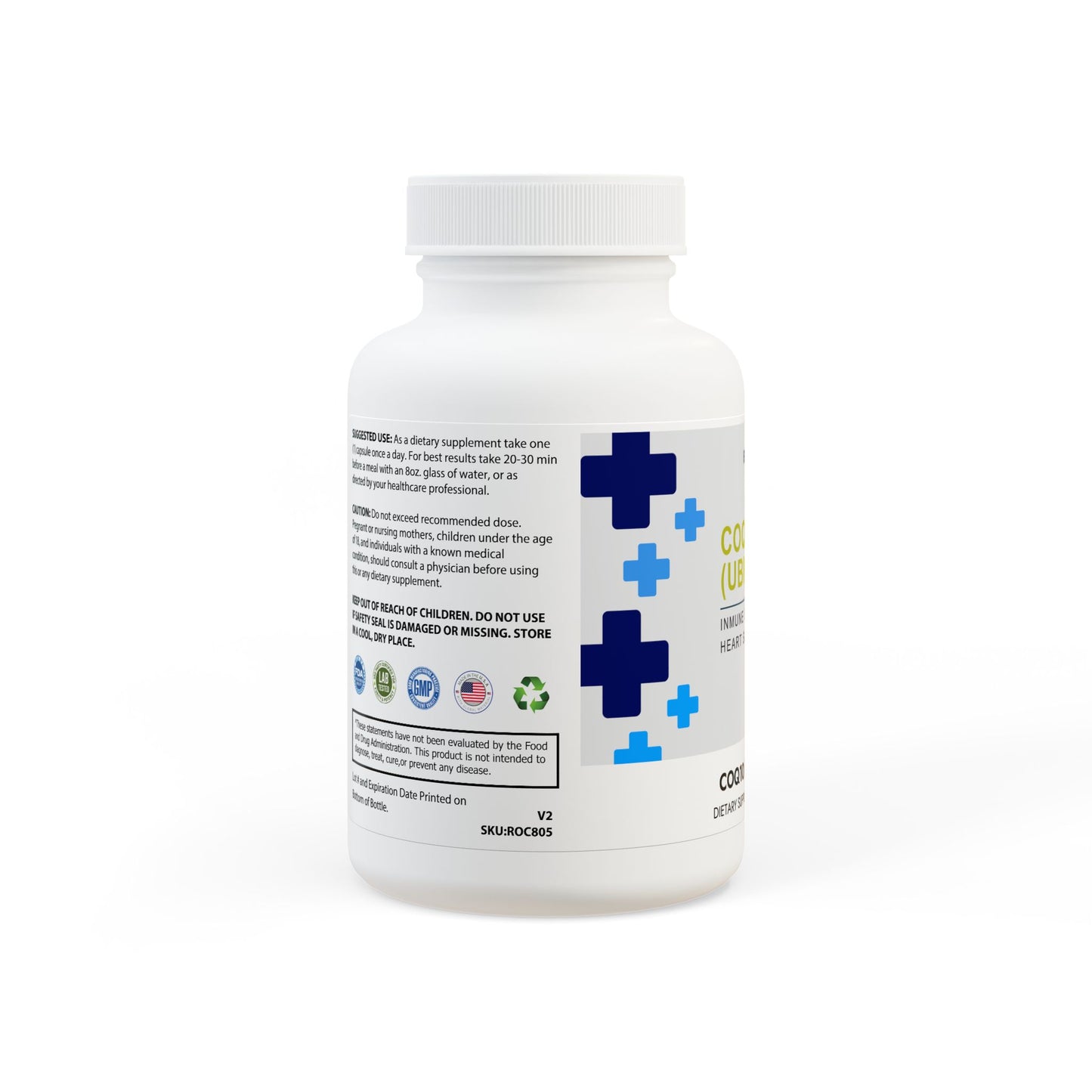 CoQ10 (Ubiquinone) Supplement (30 Capsules)