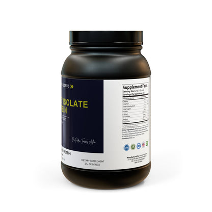 Whey Isolate Protein Supplement (907g, 2lb)